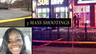 Mass Shootings That Leaves 4 Dead 7 Shot Chicago