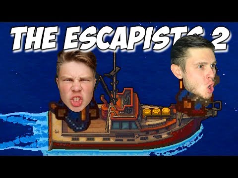 Видео: Эпик Побег С Нефтяной Вышки - The Escapists 2 Coop