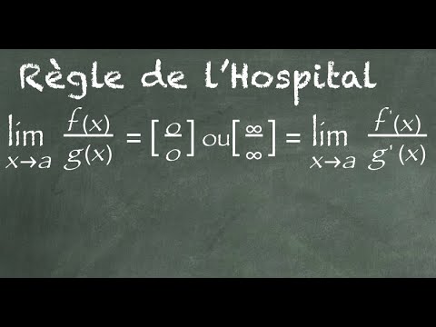 Les limites de la règle de l&rsquo;Hospital - Ça ne marche pas toujours !