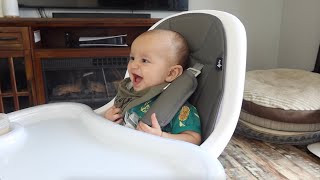 ELIJAH'S FIRST SOLIDS! | BIG BROTHERS FEEDING THEIR BABY BROTHER FOR THE FIRST TIME | 6 MONTHS OLD by lishieandfamily 1,149 views 2 weeks ago 7 minutes, 41 seconds