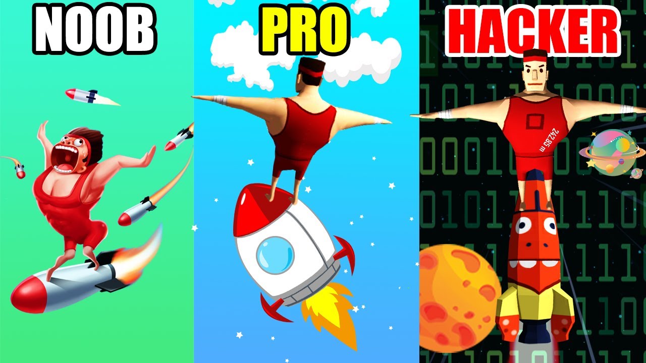 The NOOB vs PRO vs HACKER in Sushi Roll 3D 