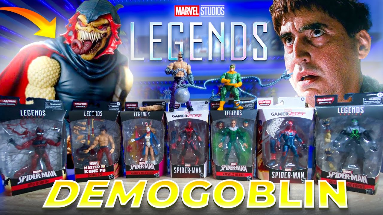 🔥MARVEL LEGENDS DE SPIDER-MAN BAF DEMOGOBLIN PARA LA COLECCION🔥 | NICO-COLLECTOR