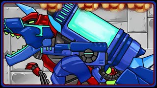 Dino Robot Tyranno And Tricera - Tyranno Comes First - Game Show - Game Play - 2015 - HD screenshot 2