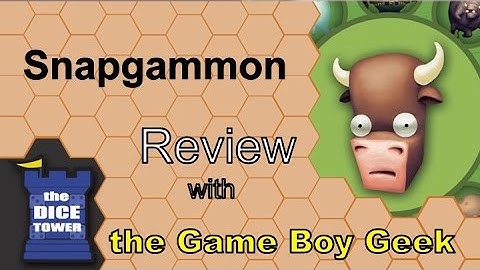Snapgammon review - with The Game Boy Geek