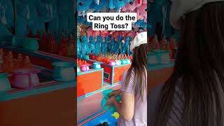 Can you do the Ring toss? 😅 #kidsfun  #ringtoss #fun #play #games