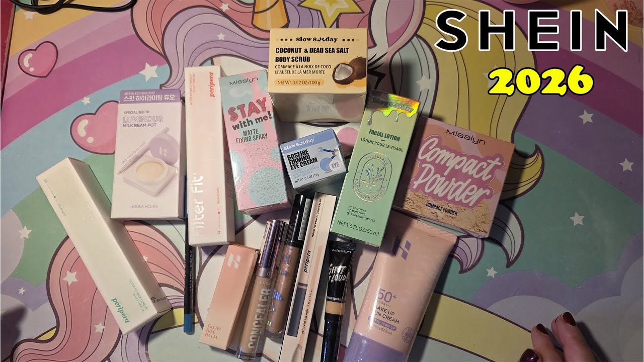 SHEIN BEAUTY HAUL 💖 PROMOZIONI DI GENNAIO DEI NEGOZI DI BELLEZZA SHEIN ...