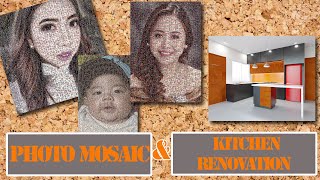 ANDREA PHOTO MOSAIC + KITCHEN RENOVATION