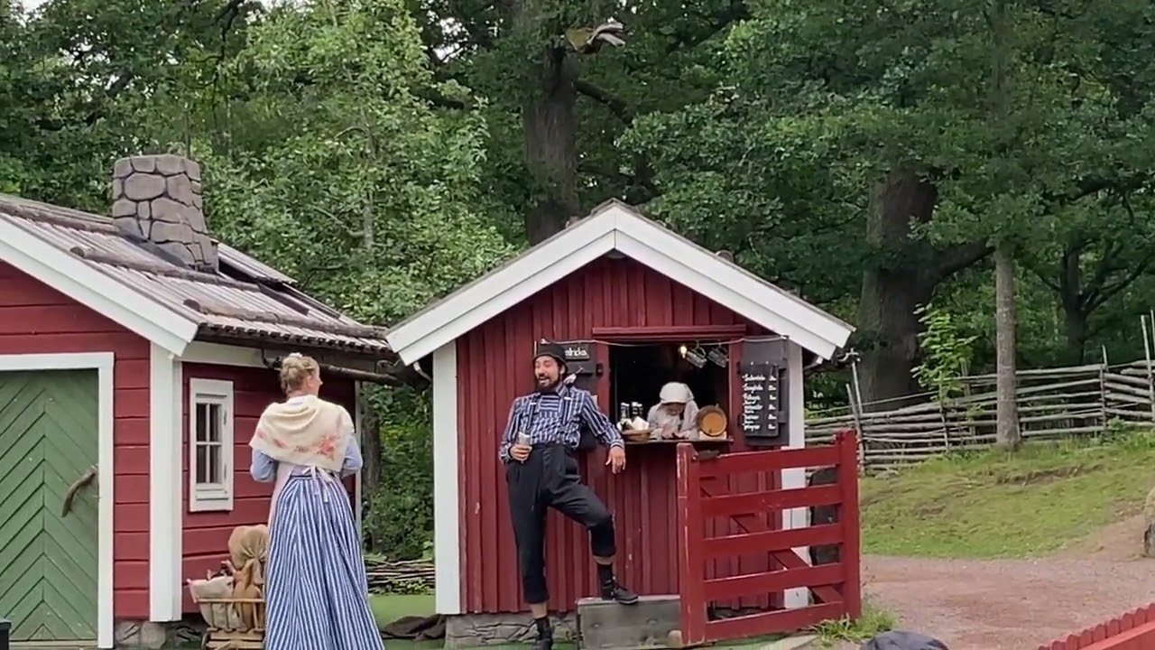 När Emil gjorde en del lyckade vanvettsaffärer på auktionen i Backhorva Astrid Lindgrens värld 2024