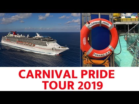 Vídeo: Àrees exteriors i cobertes exteriors de Carnival Liberty