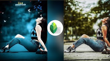 Snapseed Realistic Background Colour change trick l snapseed photo Editing tutorial 2022