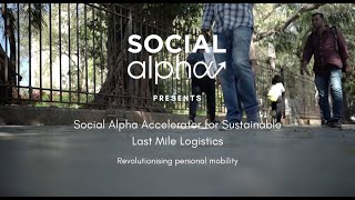 Social Alpha's Accelerator for Sustainable Last Mile Logistics | FedEx