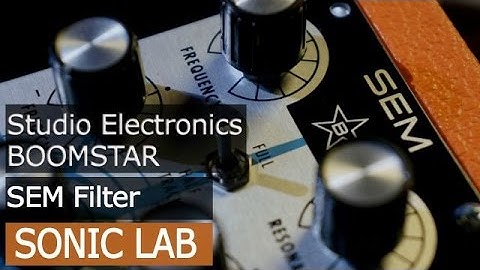 Boomstar Modular SEM Filter  - SonicLAB Review