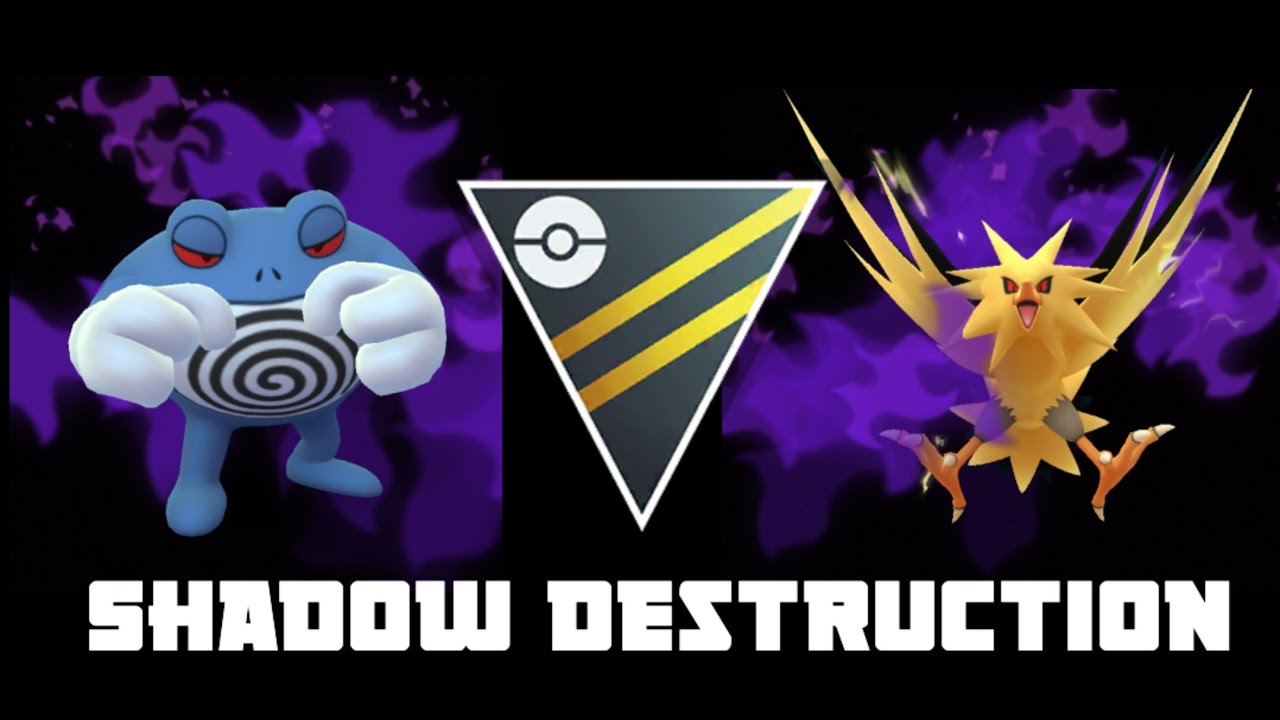 SHADOW DESTRUCTION! 91 Using Shadow Poliwrath Drapion & Skuntank