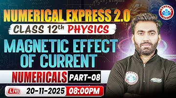 Magnetic Effect of Current | Numericals Part 8 | Class 12 Physics | UP Board English Medium RWA