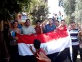 على العمده مسيره شباب قريه تلبنت ابشيش لتفويض الجيش لمكافحه الارهاب
