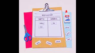 Hard C and Soft C Worksheets Phonics Practice Printable C Sound Activities 1st 2nd Grade Literacy screenshot 2