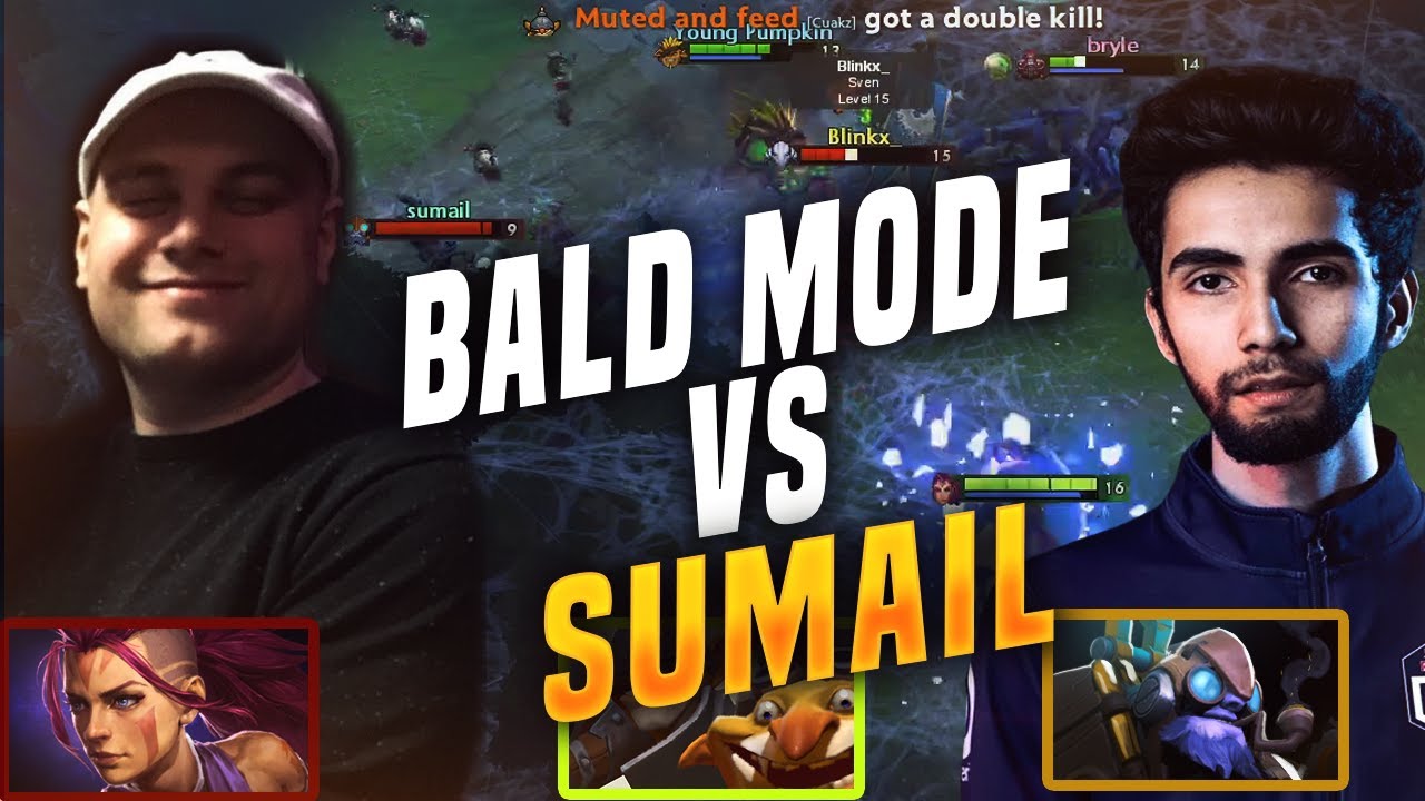 Dota 2 - Mason: BALD MODE VS SUMAIL AND TECHIES