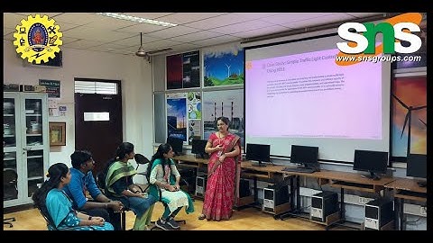 Case Study: Simple Traffic Light Controller Using 8051| Microcontrollers and IOT| SNS Institutions
