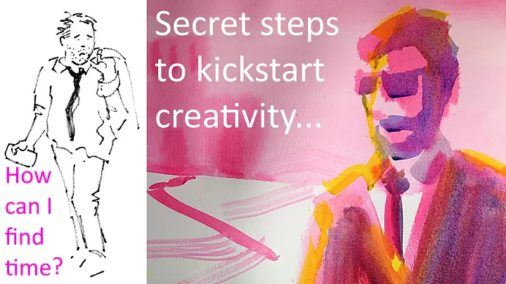 How to be an artist when you work full time | fast fun effective method