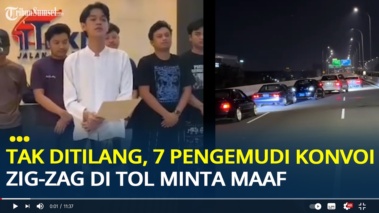 Nasib 7 Pengemudi Mobil Konvoi Zig-zag di Tol Becakayu, Minta Maaf, Hanya Ditegur Tak Ditilang