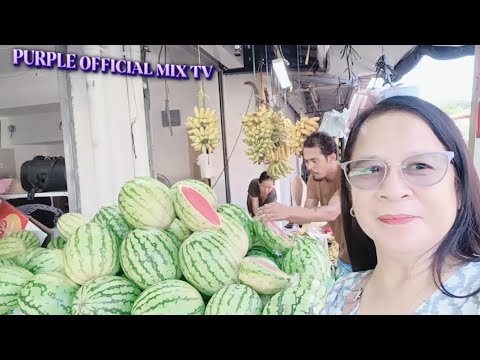 Nagpunta Kami sa Palengke ng Calatagan #market #calatagan #vegetables || PURPLE OFFICIAL MIX TV