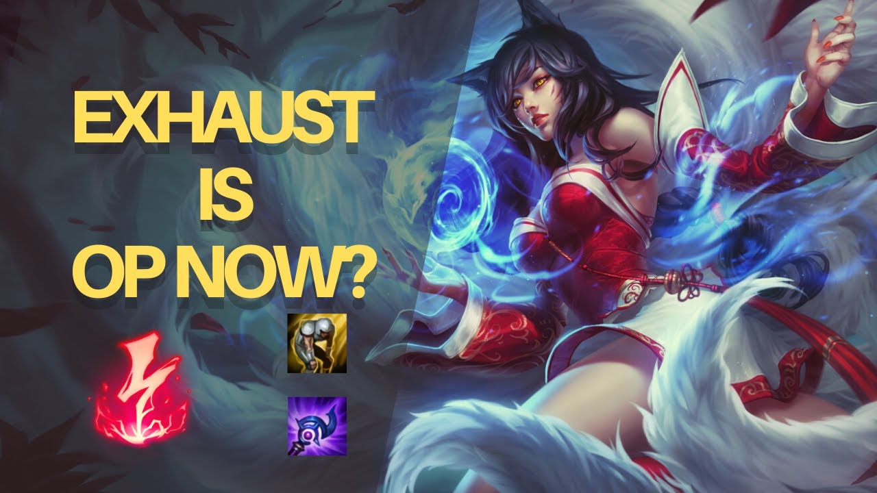 EXHAUST IS OP AFTER THE BUFFS? Ahri VS Syndra Gameplay League of
