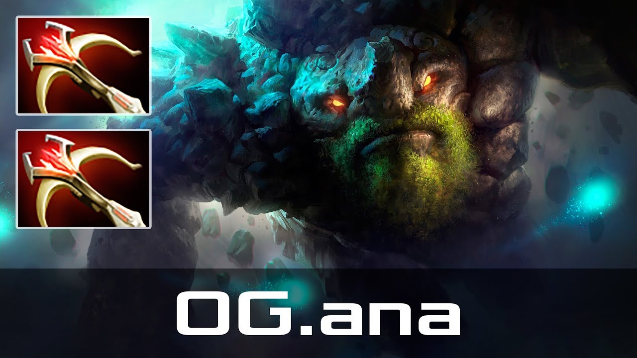 OG.ana — Tiny, Offlane (Sep 2, 2019) | Dota 2 patch 7.22 gameplay