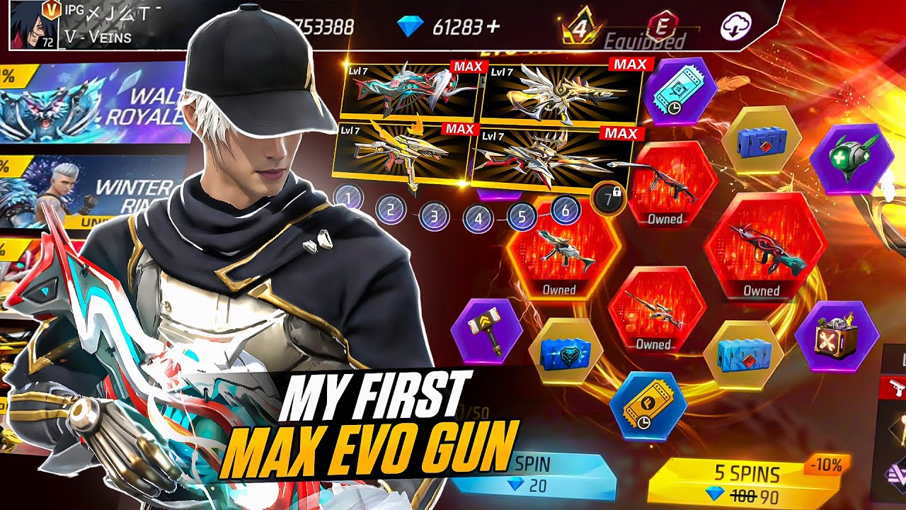 My First MAX EVO Gun 🤯🔥 | Free Fire