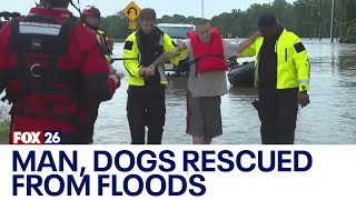 Flooding in Montgomery County: Water rescues in Idle Glen subdivision