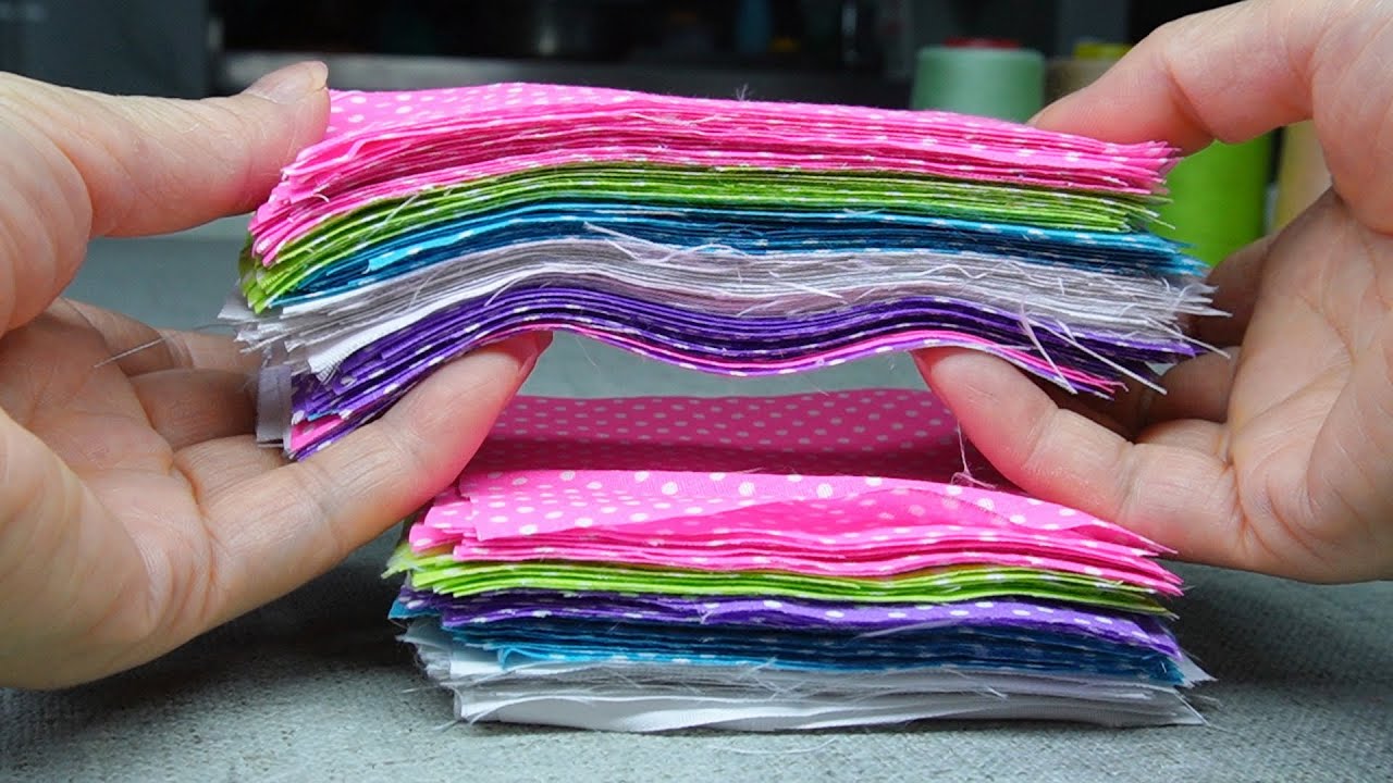 Превратила более 100 лоскутков в прекрасное одеяло за 1 день | Лоскутное шитье для начинающих