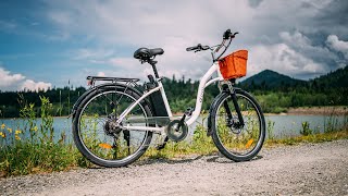 THE BEST CAMPERVAN E-BIKE? DYU C6 26 Inch City Electric Bike Review