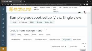How to override grades assignment in the gradebook