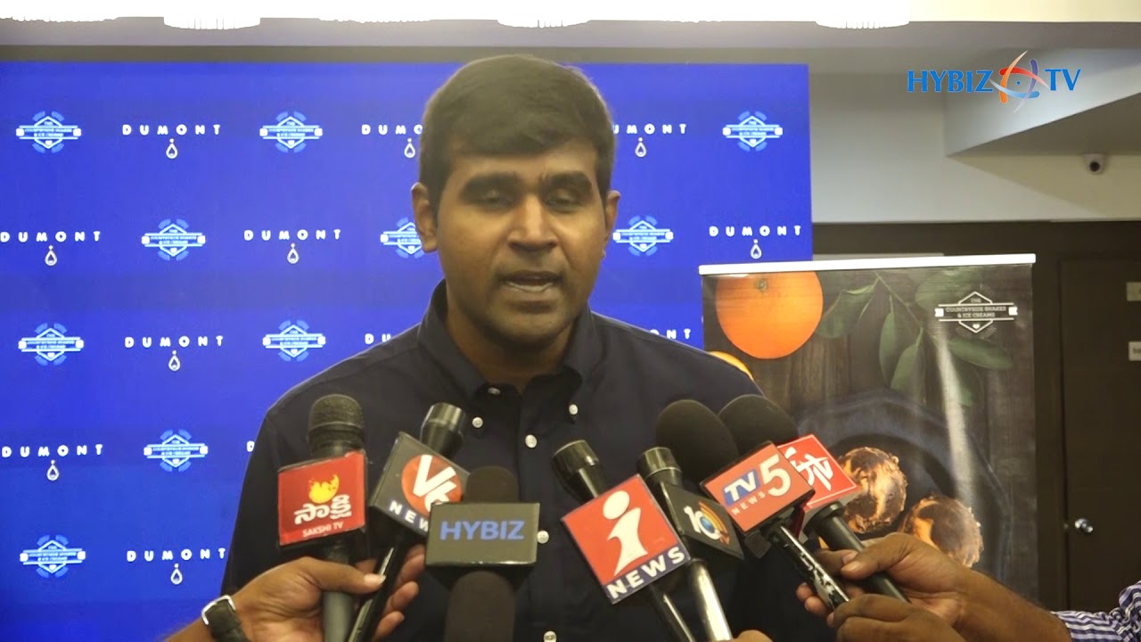 newspaper mockup Vivek Inampudi, MD Dumont | Dumont to set up its ice cream unit in Hyderabad