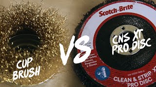 3M™ Scotch-Brite™ Clean and Strip XT Pro Disc Application Versatility