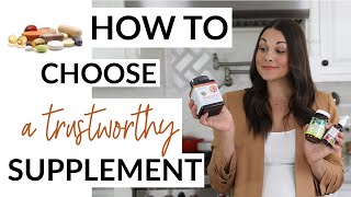 How to Choose a Trustworthy Supplement: Safety, Regulation,   Tips