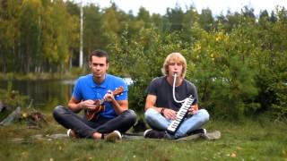 Video thumbnail of "Somewhere over the rainbow. Ukulele/Melodica."