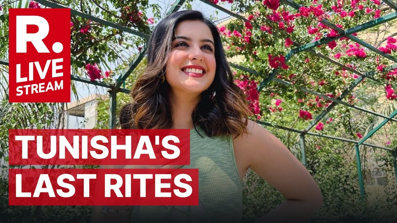Tunisha Sharma's last rites LIVE: Family & Friends Mourn Actor; Death Still a Mystery