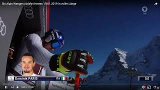 Wengen Abfahrt Herren 2019