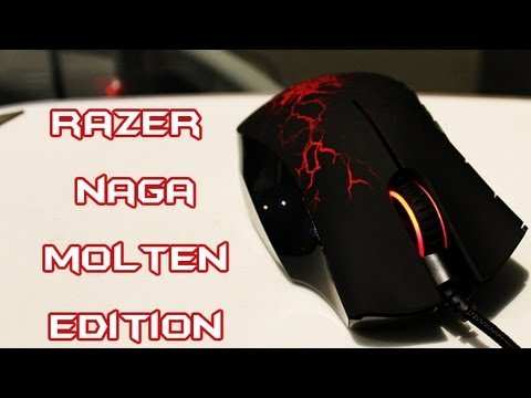 Razer Naga Molten Special Edition Mouse Review - YouTube