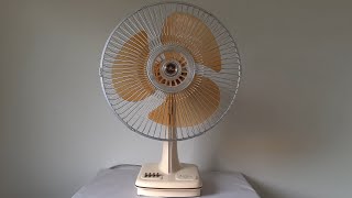 Vintage Sanyo Sleep Maker 16' Desk Fan Test Vintage Sanyo Sleep Maker 16' Desk Fan Test