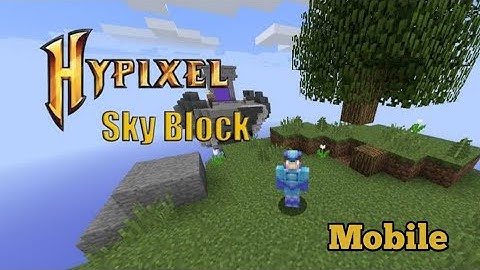 How to play Hypixel Skyblock on mobile | minecraft java on mobile | Devesh Gamez