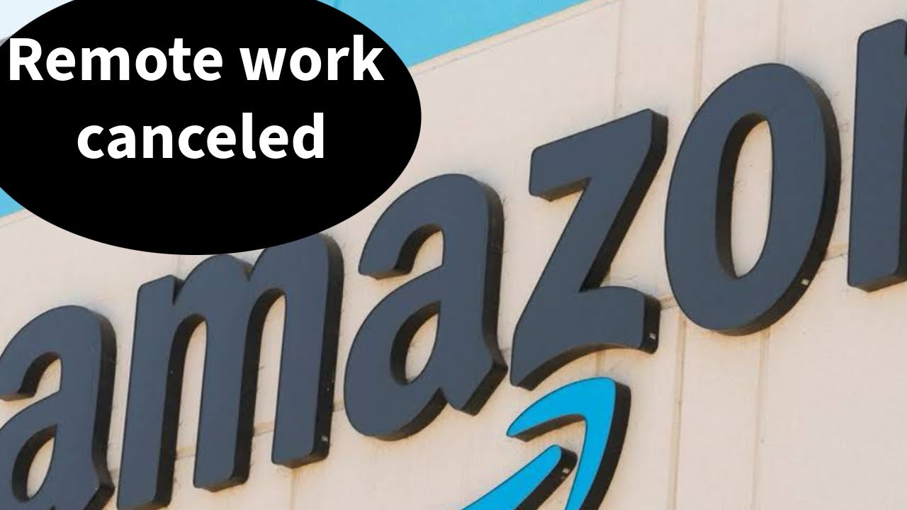 Amazon mandates 5 days in office - YouTube