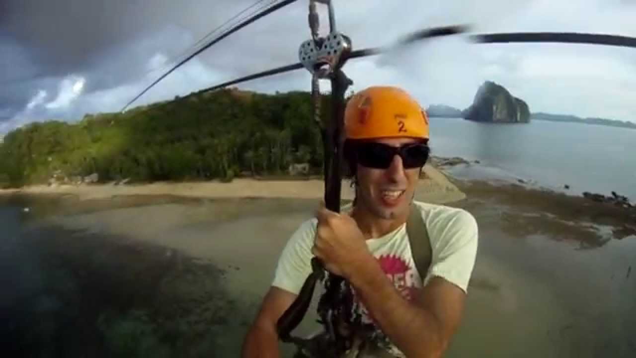 Tirolina Marimegmeg Beach - El Nido, Phillippines -