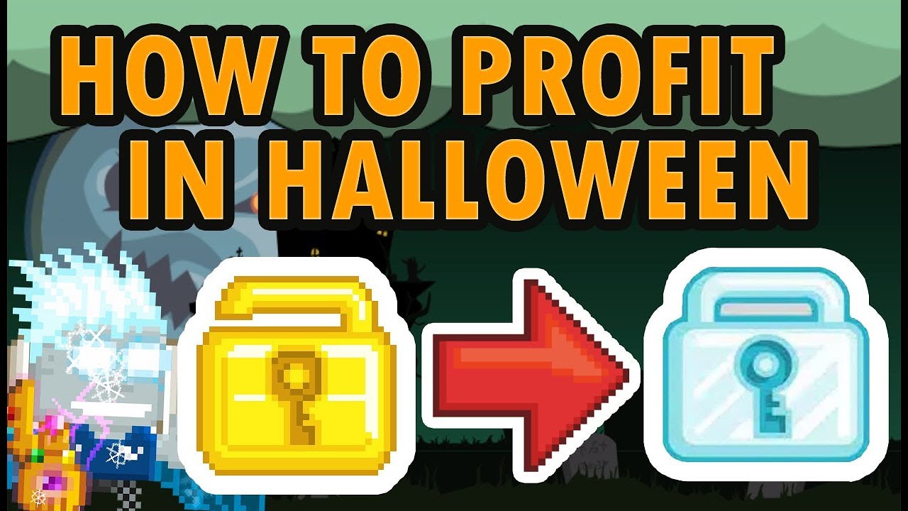 HOW TO PROFIT IN HALLOWEEN | Growtopia - YouTube