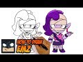 How To Draw EMZ | BRAWL STARS