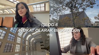 İşlog-6 Avukat Olarak Beni̇mle Bi̇rkaç Gün Cmk Duruşmalarım, Voleybol Maçı, Ofis