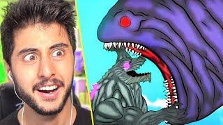 DARK BLOOP vs GODZILLA!! (Kıyamet Savaşı)