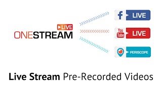Live Stream Pre Recorded Videos to Facebook, YouTube & Twitch in 2021. screenshot 4
