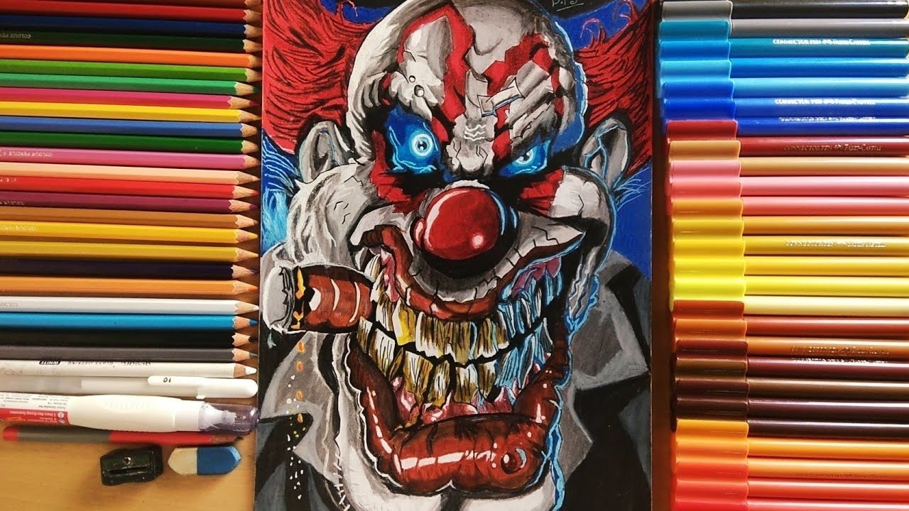 Evil Clown by Tomoran on DeviantArt