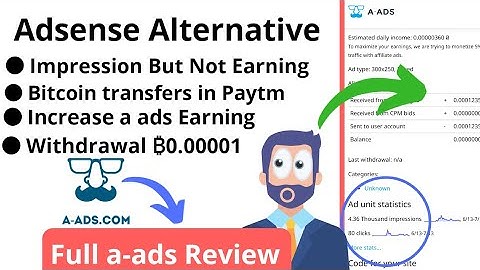 A-ADS REVIEW 2020 | BEST ADSENCE ALTERNATIVE FOR BLOG WEBSITE | HIGH CPC , LIVE PROOF Withdrawal